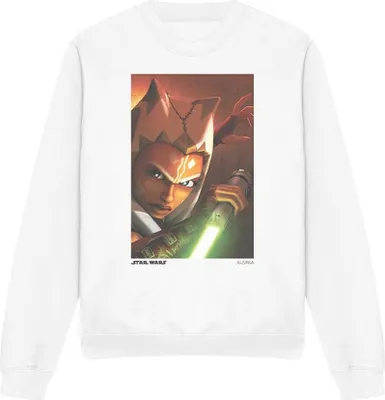 Produktbild von Ahsoka - Sweatshirt für Herren/Damen Uni TV3499 (L) (Weiß)