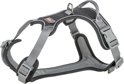 Produktbild von TRIXIE Premium Active Geschirr, 49 - 69 cm / 20 mm, schwarz