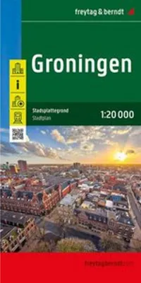 Image de Groningue, carte de la ville 1:20 000, freytag & berndt