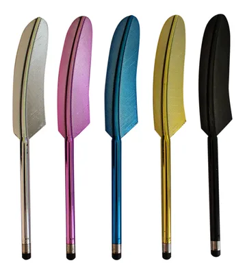 Produktbild von 5x Touch Pen Eingabestift Handy Tablet Smartphone Stift Screen Universal Feder, Farbe:Mehrfarbig
