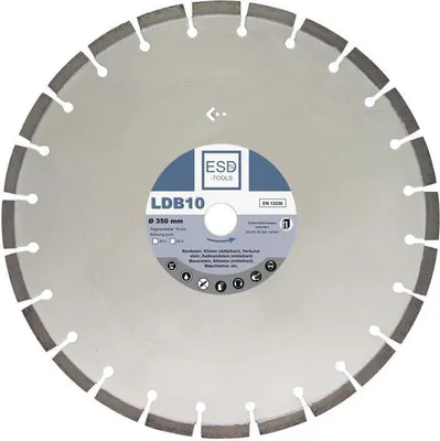Produktbild von Diamanttrennscheibe LDB10 Laser Beton - Ø 350 mm - 25,4 mm Bohrung