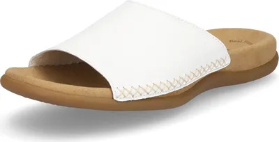 Produktbild von Gabor Damen Leder Pantolette weiß