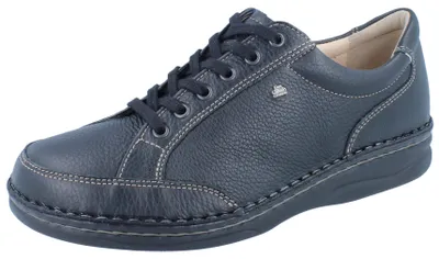 Produktbild von FINN COMFORT Nantes Herren Schnürhalbschuhe schwarz Leder - Größe: UK 11,5