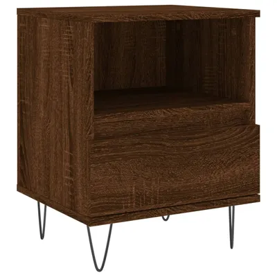 Produktbild von Nachttisch Braun Eichen-Optik 40x35x50 cm Holzwerkstoff