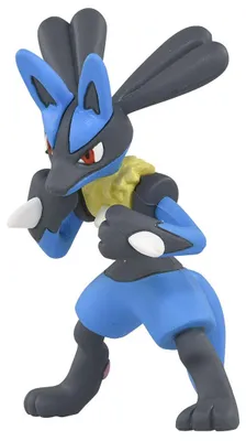 Image de Takaratomy Taschenmonster, collection de figurines MonColle, MS-10, Lucario