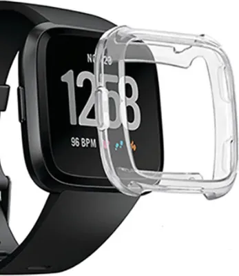 Produktbild von Strap-it Fitbit Versa TPU Schutzhülle (Transparent)