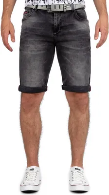 Produktbild von Cipo & Baxx Herren Shorts 21CB18-BANS Dunkelgrau W32