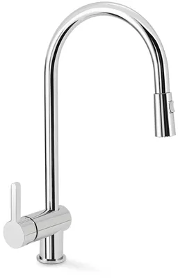 Immagine prodotto di Rubinetto Cucina Miscelatore Monocomando Doccetta Estraibile Apell AP7091CR Cromato