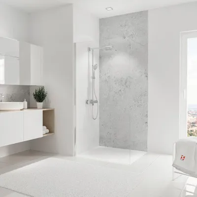 Produktbild von Duschrückwand SCHULTE DecoDesign Steinoptik hell Softtouch 255 x 100 cm D19010254 802