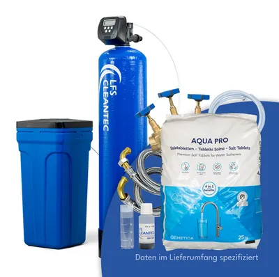 Produktbild von FECR Enteisenungsfilter - Universal Filteranlage zur Enteisenung und Entmanganung FECR 2000 - Füllmenge 50 Liter Ecomix C Filtermaterial Anschlussset