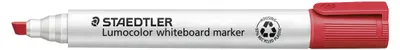Produktbild von STAEDTLER Lumocolor 351 B Whiteboard-Marker mit Keilspitze Einzelprodukt rot