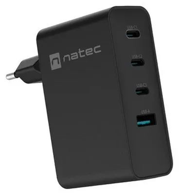 Immagine prodotto di NATEC NUC-2234 mobile device charger Laptop, Smartphone Black AC Fast charging Indoor