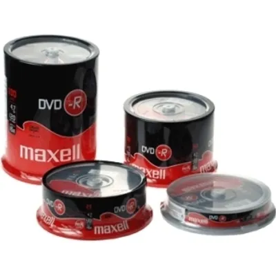 Produktbild von Maxell DVD-R 4,7GB 16X 10-Pack, DVD-R, Tortenschachtel, 10 Stück(e), 4,7 GB