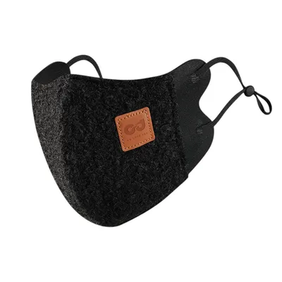 Produktbild von Winter Winddichte Warm Maske Verstellbare Gesichtsmaske für Motorrad Radfahren, Schwarz
