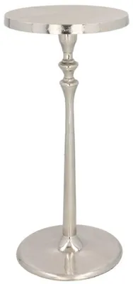Produktbild von Beistelltisch/pflanzenstander - Aluminium - silber - 23 x 50 cm - kleiner Tisch