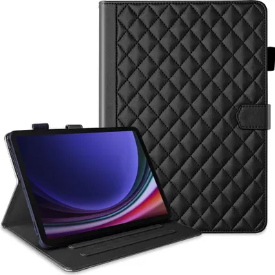 Immagine prodotto di Custodia in ecopelle per Samsung Galaxy Tab S10 FE Plus con funzione di supporto nero