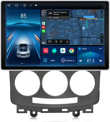 Produktbild von 13.1 Zoll Android 15.0 Autoradio Carplay Für Mazda 5 2005-2010 GPS Navi WIFI Bluetooth 4G FM RDS DSP DAB+ SWC 6GB+128GB 2K IPS