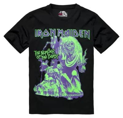 Produktbild von Hemd BRANDIT IRON MAIDEN BD61050 SCHWARZ Größe: 6XL