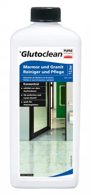 Produktbild von Glutoclean 035603074, Flüssigkeit (Konzentrat), 1 l, Marmor, Stein, Flasche