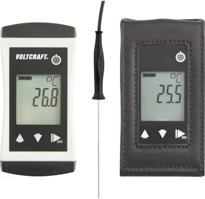 Produktbild von VOLTCRAFT PTM-130 + TG-400 Temperatur-Messgerät -70 - 250 °C Fühler-Typ Pt1000 IP65