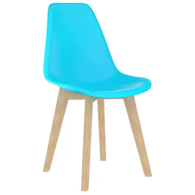 Immagine prodotto di vidaXL Sedie da pranzo 6 pz. Plastica blu