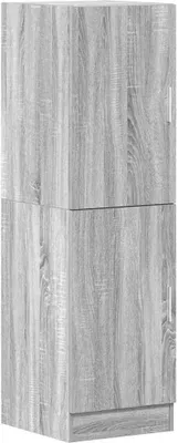 Produktbild von vidaXL Küchenschrank Grau Sonoma 38x41,5x131,5 cm Holzwerkstoff
