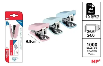 Image de Agrafeuse Mini 24/6 + Assortiment d'agrafes