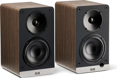 Immagine prodotto di Set di diffusori compatti attivi ELAC Debut Connex DCB41, noce