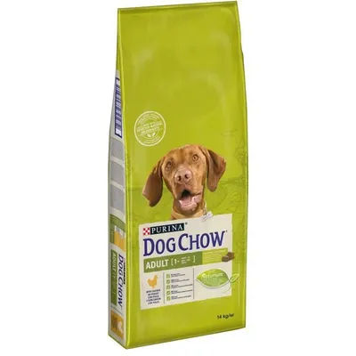 Productafbeelding van Purina Dog Chow Adult, voor volwassen honden, middelgroot (11 - 25 kg), met kip, 14 kg