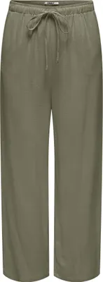 Produktbild von ONLY Leinenhose mit Kordelzug und elastischem Bund Größe: L / 32L