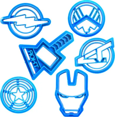 Produktbild von Avengers Ausstechformen - Cakesicq