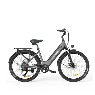 Obrázek produktu pro Elektrokolo HillMilES MileCity 1 - Motor 250W Baterie 36V13Ah 26 Palcové Pneumatiky Mechanické Kotoučové Brzdy - Šedá