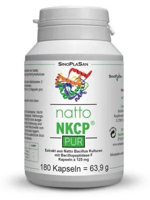 Produktbild von Natto Nkcp Pur 125 mg Kapseln 180 St