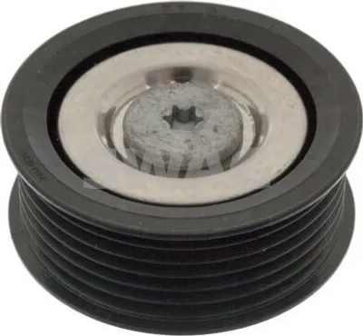 Produktbild von SWAG 10 94 9599 Umlenkrolle Keilrippenriemen 69mm passend für MERCEDES-BENZ SPRINTER 3,5-t Kasten (906) VIANO (W639) VITO Bus (W639)