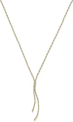 Y-Kette-Stab-Kügelchen-aus-585-Gold-gelb-weiß-45cm