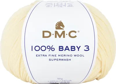 Produktbild von DMC 100% Baby Merino, 50g Farbe 135