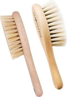 Immagine prodotto di Set con due diverse spazzole per bambini, Lullalove