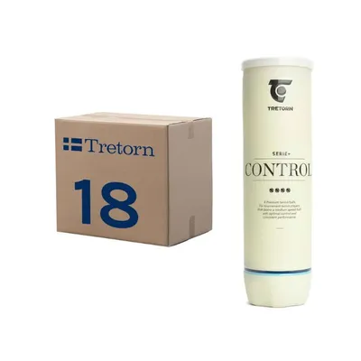 Produktbild von Tretorn Tennisbälle Serie+ Control Gelb Box 18 x 4 Bälle