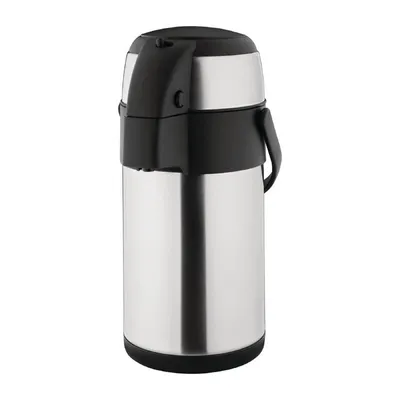 Image de Carafe à pompe Olympia en acier inoxydable 2,5 litres