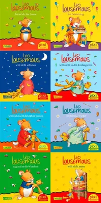 Obrázek produktu pro Pixi-Bundle 8er Serie 271: Neues von Leo Lausemaus (8x1 Exemplar)