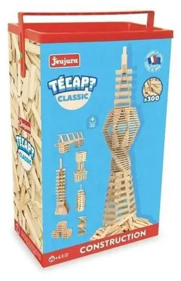 Zdjęcie produktu dla Técap Classic nr 3, 300 elementów, drewniane klocki, zabawka dla dzieci od 4 roku życia
