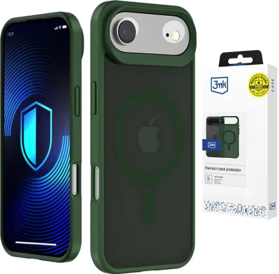 Zdjęcie produktu dla Apple Iphone Air - 3Mk Smoke Magcase Green