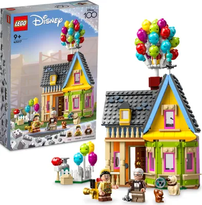 Obrázok produktu pre LEGO | Disney a Pixar Carlov dom z poschodia, zostaviteľná hračka s balónmi, figúrkami Carla, Russella a Duga, ikonický nápad na darček pre dievčatá a chlapcov 43217