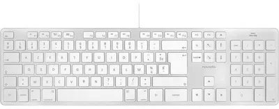 Image de Clavier filaire Touch Keyboard avec disposition Mac - USB-A