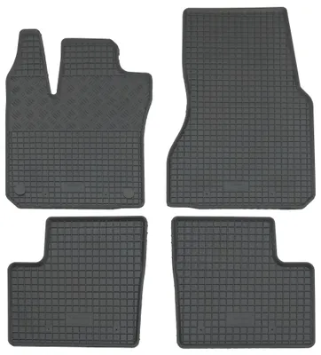 Rigum Gummi Fußmatten Set für Renault Twingo 3, Mod. Bj. 9/2014-, 4-teilig