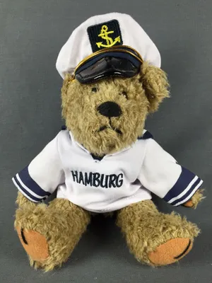 Produktbild von Hamburg Teddy Bär im Matrosenhemd "Hamburg" Kuscheltier
