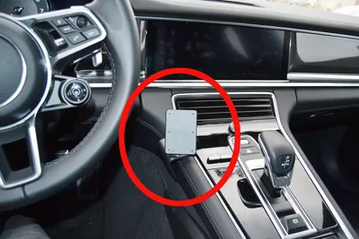 Produktbild von Brodit ProClip Fahrzeughalter 835359 - Konsolenbefestigung, links - Porsche Panamera 18-24, Porsche Panamera 18-23, Porsche Panamera 18-21