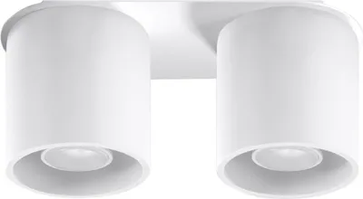 Produktbild von Deckenleuchte ORBIS 2 weiß 2xGU10 10W Aluminium 12x10x26cm Sollux Lighting