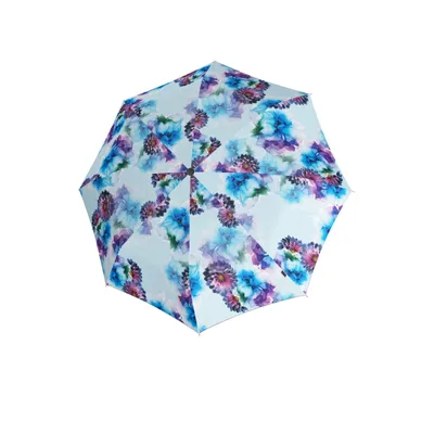 Produktbild von Knirps T.200 medium Duomatic Regenschirm Taschenschirm Schirm sturmfest blooming