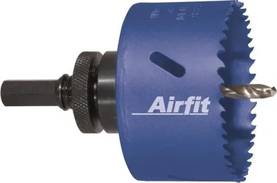 Obrázek produktu pro fréza na kružnice airfit 86 mm, HSS bimetal s držákem, pro plasty a kovy
